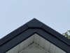 Schroer-and-Sons-Metal-Roofing.Matte-Black.Standing-Seam.Gable-Trim-Detail